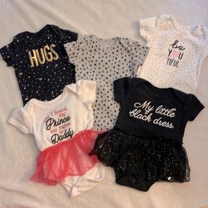 Baby girl onesie